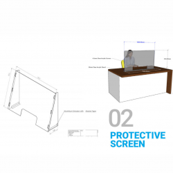 Protective Screen – Design 1